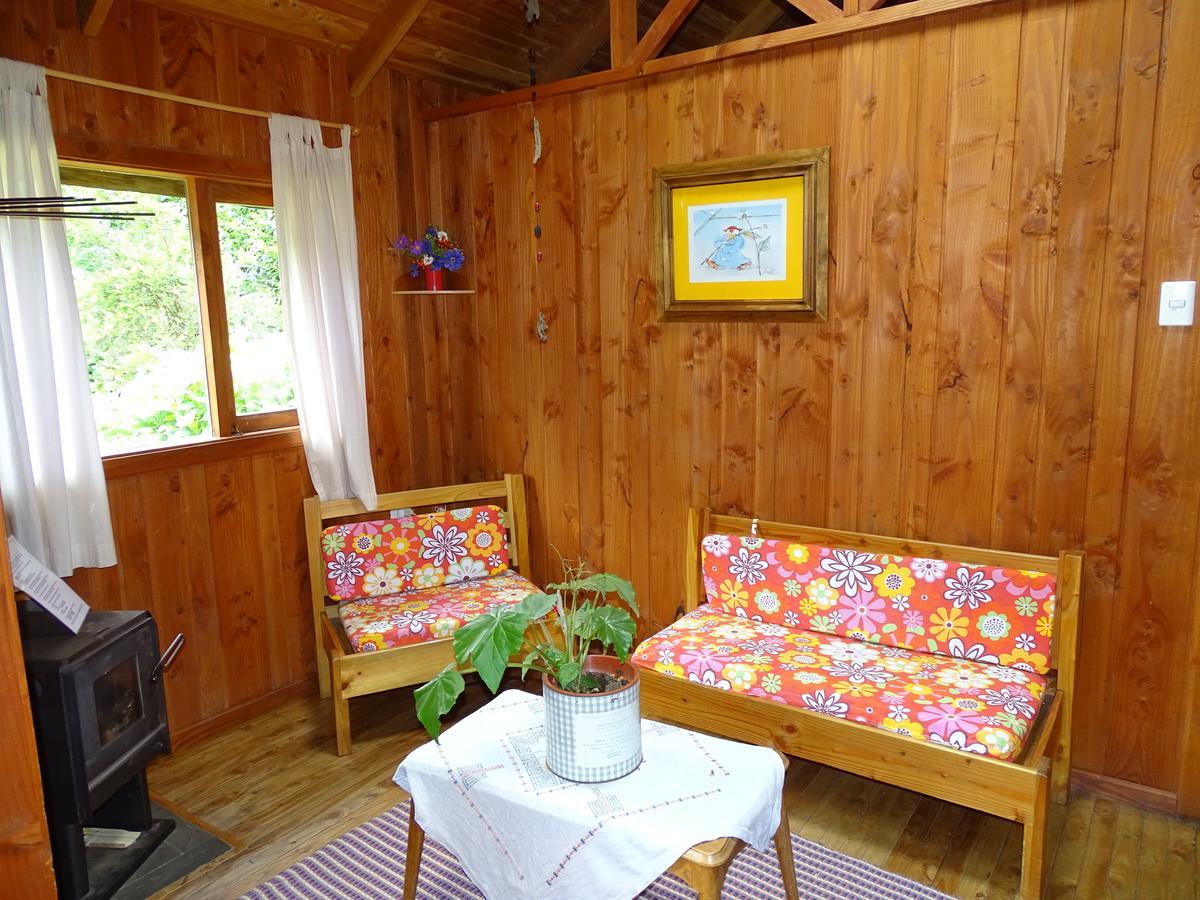 Cabanas Las Hortensias Hotel Niebla Luaran gambar